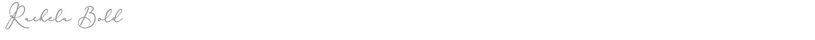 Rachela font preview